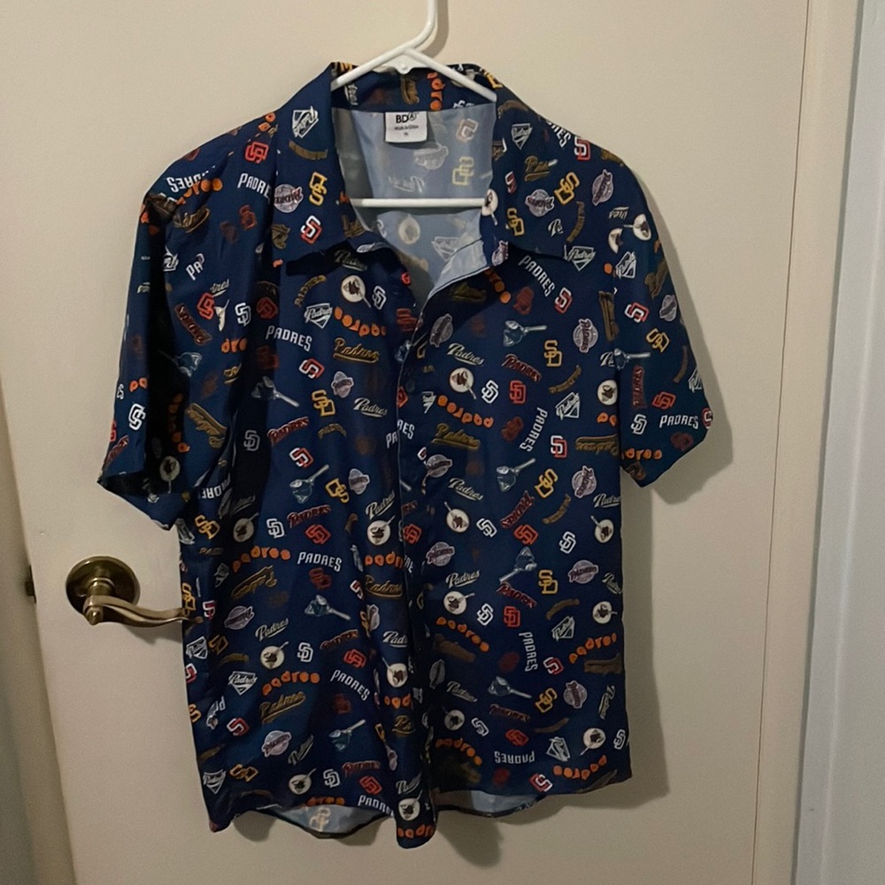 San Diego Padres navy printed jersey